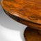 Antiker runder englischer William IV Frühstückstisch mit kippbarer Tischplatte 7