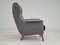 Danish Relax Armchair in Wool Fabric, 1960s 17