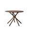 Hector 105 Dining Table in Burgundy Linoleum by Eberhart Furniture 1