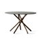 Tavolo da pranzo Hector 120 in cemento scuro di Eberhart Furniture, Immagine 1