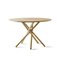 Hector 120 Dining Table (Light Oak) by Eberhart Furniture, Image 1