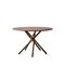 Hector 120 Dining Table (Burgundy Linoleum) by Eberhart Furniture 1