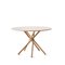 Hector 120 Dining Table (Powder Linoleum) by Eberhart Furniture, Image 1