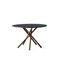 Hector 120 Dining Table (Nero Linoleum) by Eberhart Furniture, Image 1