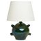 Green Ceramic Table Lamp 1
