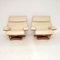 Leather & Teak Housemaster Armchairs from G-Plan, 1960s, Set of 2, Image 4