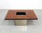 Burl Wood Coffee Table with Hidden Bar by Paul Michel, 1970s, Image 4