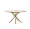 Hector 140 Dining Table (Powder Linoleum) by Eberhart Furniture, Image 1