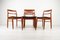 Vintage Danish Teak Dining Chairs by Kjærnulf for Vejle Møbelfabrik, 1960s, Set of 4 8
