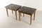 Antique Gilded Side Tables with Marble Tops, 1900s, Set of 2 10
