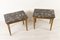 Tavolini antichi dorati con ripiani in marmo, inizio XX secolo, set di 2, Immagine 5