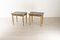 Antique Gilded Side Tables with Marble Tops, 1900s, Set of 2 9
