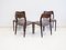 Wooden Model 71 Dining Chairs by Niels Otto (N. O.) Møller, Set of 4, Image 5