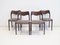 Wooden Model 71 Dining Chairs by Niels Otto (N. O.) Møller, Set of 4 1