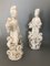 Eastern White Ceramic Couple Figurines, Set of 2 8