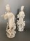 Eastern White Ceramic Couple Figurines, Set of 2 5