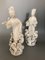Figurines de Couple Orientales en Céramique Blanche, Set de 2 5
