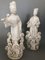 Eastern White Ceramic Couple Figurines, Set of 2 11