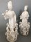 Eastern White Ceramic Couple Figurines, Set of 2 6