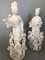 Figurine di coppia in ceramica bianca, set di 2, Immagine 6