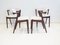 Model 42 Dining Chairs with White Upholstery by Kai Kristiansen for Schou Andersen, Set of 4 4