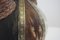 Botella de vidrio cubierta de cuerda de cuero y pelo, años 50, Imagen 10