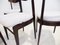 Italian Wooden Dining Chairs, 1950s, Set of 6 9