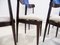 Italian Wooden Dining Chairs, 1950s, Set of 6 5