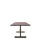Gaspard 240 Dining Table (Burgundy Linoleum) by Eberhart Furniture 2