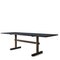 Gaspard 240 Dining Table (Nero Linoleum) by Eberhart Furniture, Image 3