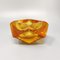 Italian Ochre Ashtray or Catchall by Flavio Poli for Seguso, 1960s, Image 1