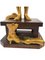 French Sculpture of a Parisine, Bronze with Wood Stand 5