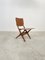 Folding Chair with Solid Wood Frame by Franco Albini for Poggi, 1952, Image 2