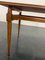 Mesa de roble con tablero laminado, años 50, Imagen 5