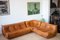 Pine Leather Togo Living Room Set by Michel Ducaroy for Ligne Roset, 1970s, Set of 3 1