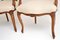 Antique French Walnut Salon Armchairs, Set of 2 8