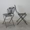 Antique French Folding Garden Chairs, Set of 2 2
