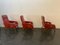 Armchairs in Curved Plywood with Steel Fittings, 1960s, Set of 3, Image 3