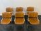 Stackable Chairs in Aluminum, Metal & Beech by Giancarlo Piretti for Castelli / Anonima Castelli, Set of 6, Image 4