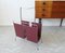 Newspaper Rack in Red Silver, 1960s 10