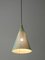 Mid-Century Mint Green Perforated Metal Pendant Lamp 5