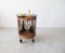 Vintage Round Rattan Trolley, 1960s, Image 10