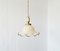 Murano Deckenlampe mit gewelltem Rand, 1970er 15