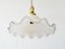 Murano Ceiling Lamp with Wavy Edge, 1970s 11