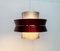 Mid-Century Swedish Metal Pendant Lamp by Carl Thore for Granhaga 2