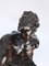 Sculpture en Bronze avec Hercule et Antée avec Socle en Marbre, 20ème Siècle 4