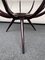 Italienischer Mid-Century Spider Couchtisch aus Holz & Glas von Carlo De Carli, 1950er 3