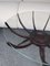 Italienischer Mid-Century Spider Couchtisch aus Holz & Glas von Carlo De Carli, 1950er 4