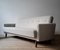 Mid-Century Light Grey Daybed in Raf-Simons-Bouclé, 1960s, Image 3