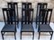 Ingram Chairs by Charles Rennie Mackintosh for Cassina, 1981, Set of 6 2